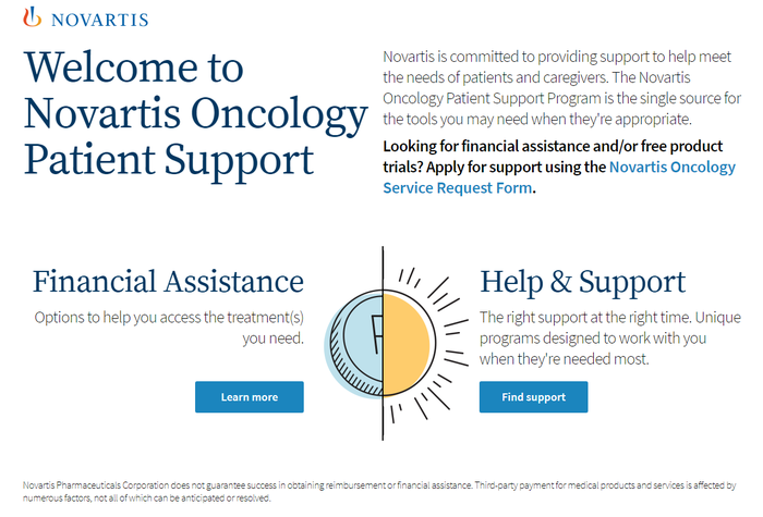 Novartis Patient Support